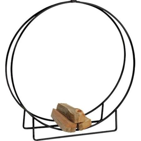Dagan Dagan LH48 Solid Square Steel Log Hoop; Black LH48